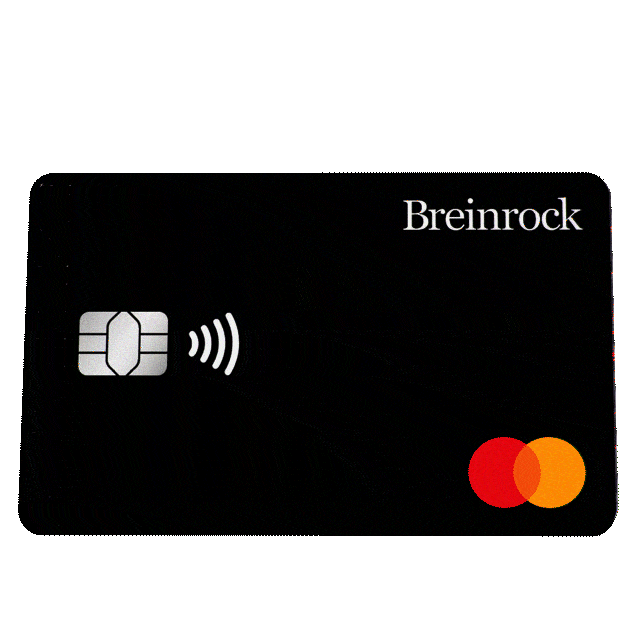 Breinrock Standard Prepaid Card Animation